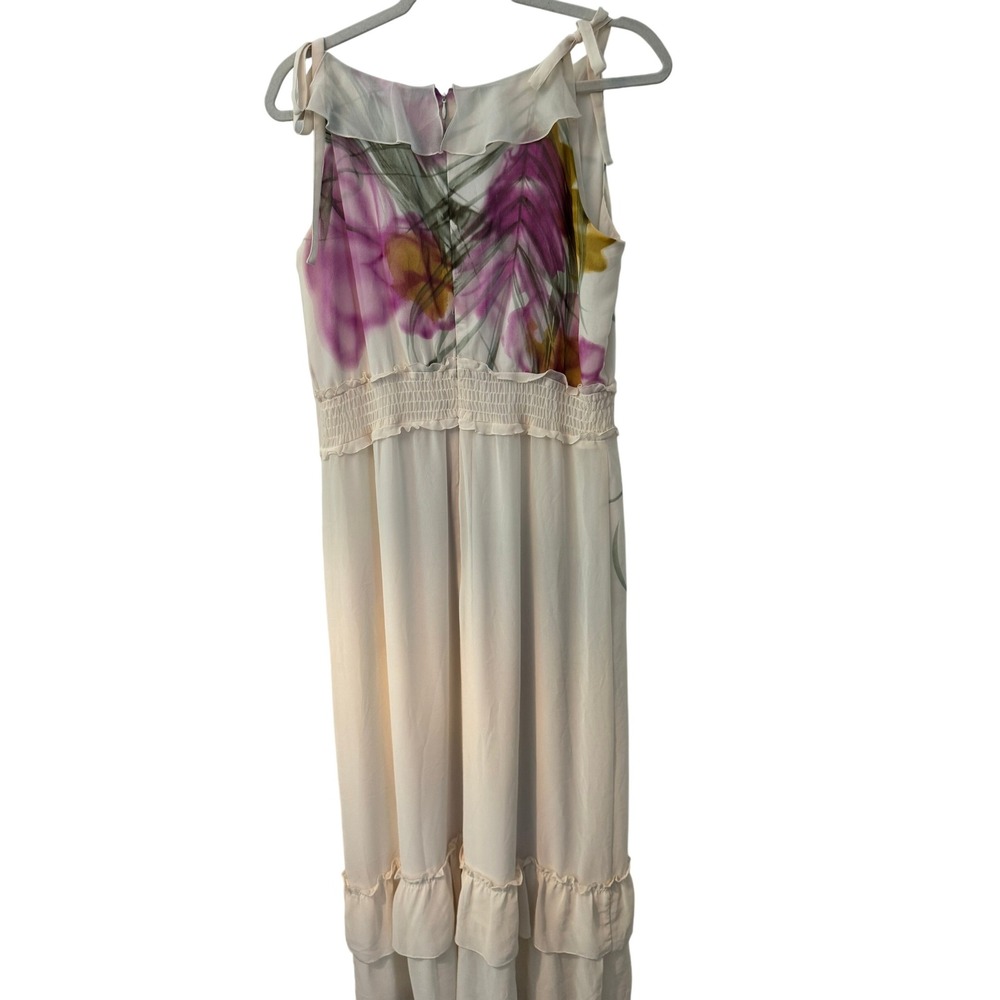 Banana Republic Heritage Maxi Dress Floral Print Sleeveless‎ Size 8 - Picture 2 of 10